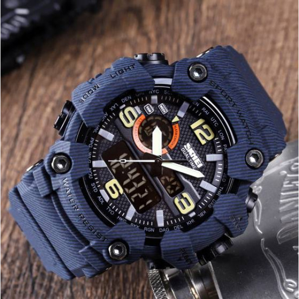 Мужские часы Skmei 1520DMBU denim blue фото 5