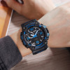 Чоловічий годинник Skmei 1520BU blue фото 4