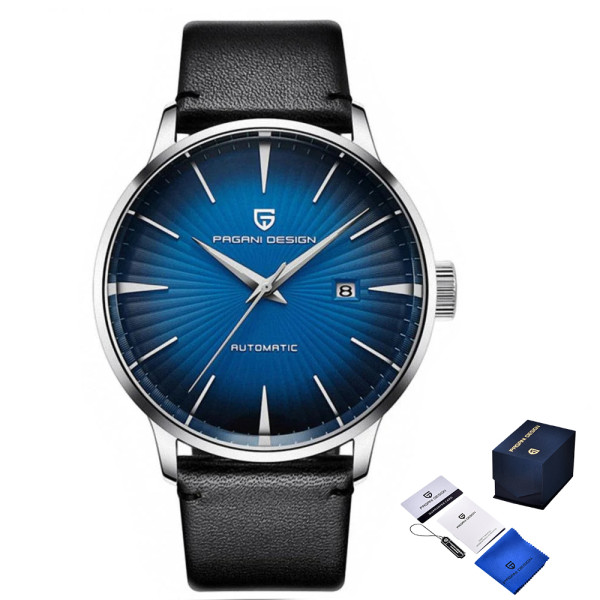 Чоловічий годинник Pagani Design PD-2770 Silver-Blue-Black фото 1