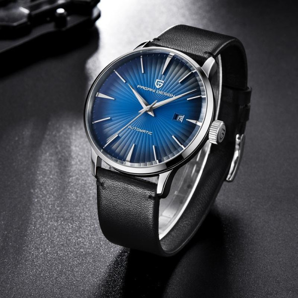 Чоловічий годинник Pagani Design PD-2770 Silver-Blue-Black фото 4