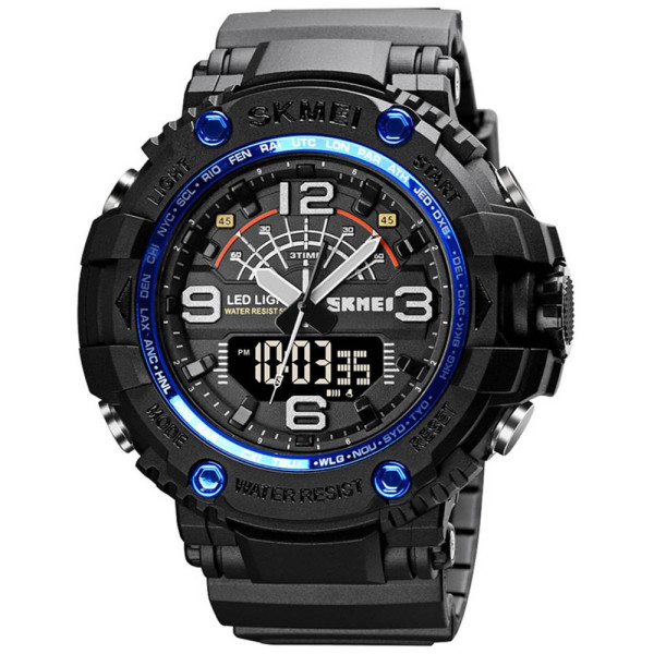 Мужские часы Skmei 1617BU blue фото 1