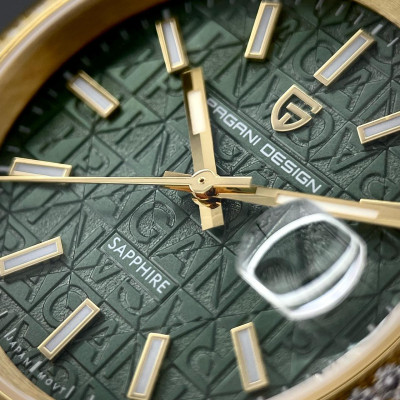 Pagani Design PD-1794M Silver-Gold-Green