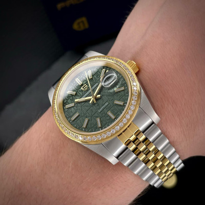 Pagani Design PD-1794M Silver-Gold-Green