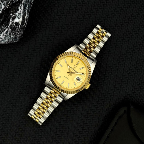 Чоловічий годинник Pagani Design PD-1794M Silver-Gold-Gold фото 4