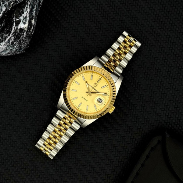 Мужские часы Pagani Design PD-1794M Silver-Gold-Gold фото 5