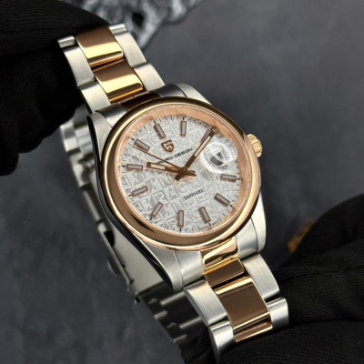 Pagani Design PD-1794M Silver-Rose Gold-White