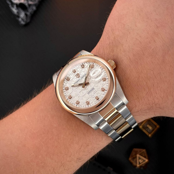 Чоловічий годинник Pagani Design PD-1794M Silver-Rose Gold-White фото 8