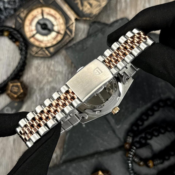 Чоловічий годинник Pagani Design PD-1794M Silver-Rose Gold-Blue фото 11