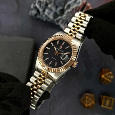 Pagani Design PD-1794M Silver-Rose Gold-Black