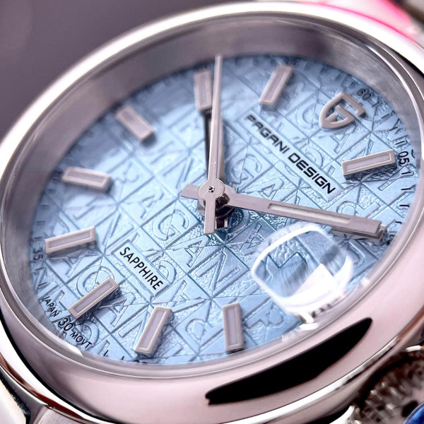 Жіночий годинник Pagani Design PD-1794L Silver-Blue фото 8