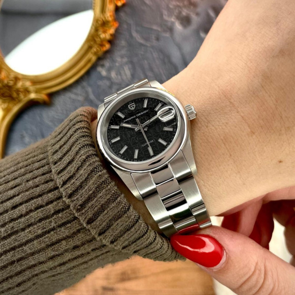 Женские часы Pagani Design PD-1794L Silver-Black фото 6