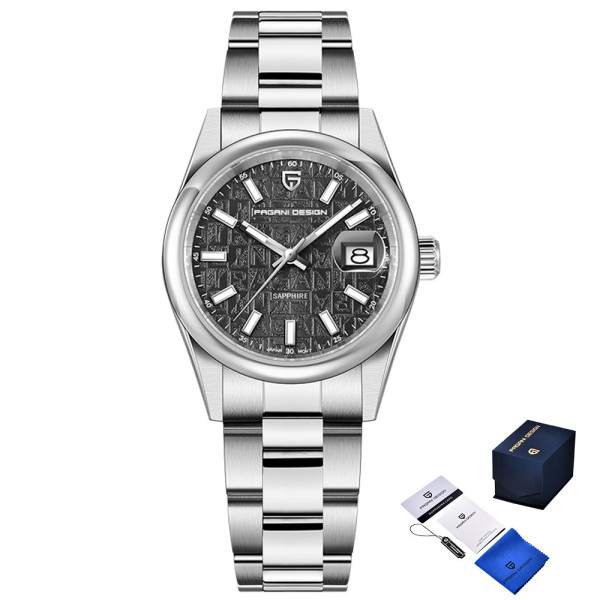 Жіночий годинник Pagani Design PD-1794L Silver-Black фото 1