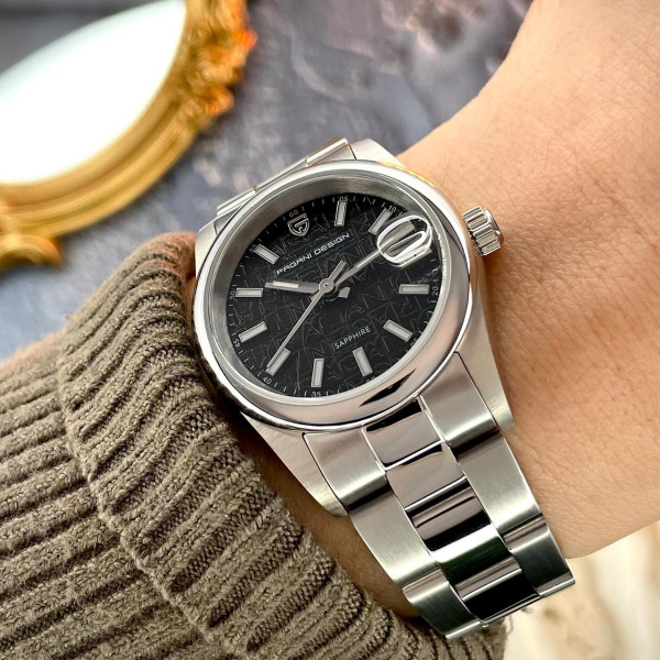 Жіночий годинник Pagani Design PD-1794L Silver-Black фото 5