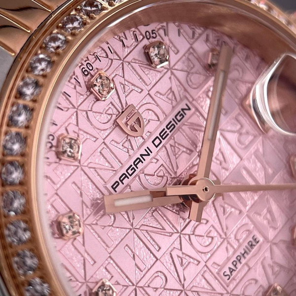Женские часы Pagani Design PD-1794L Silver-Rose Gold-Pink фото 9
