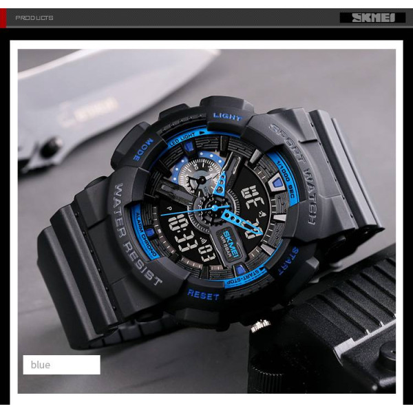 Мужские часы Skmei 1688BU blue фото 4