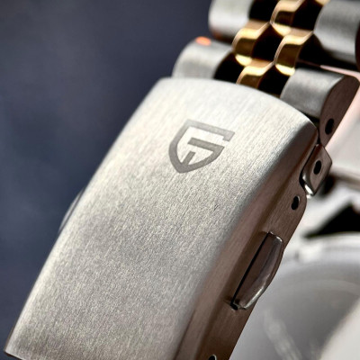 Pagani Design PD-1794L Silver-Rose Gold-Blue