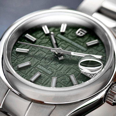 Жіночий годинник Pagani Design PD-1794L Silver-Green