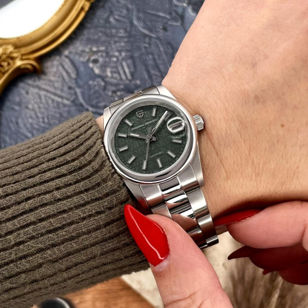 Мужские часы Pagani Design PD-1794M Silver-Green фото 4