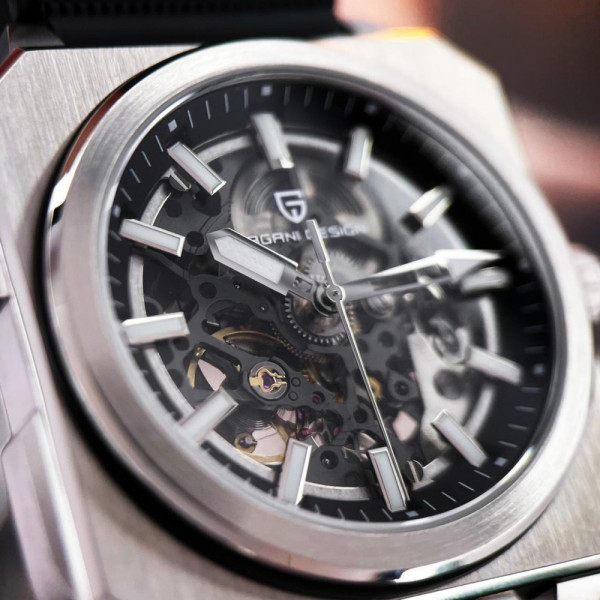 Мужские часы Pagani Design PD-1791 Black-Silver фото 14