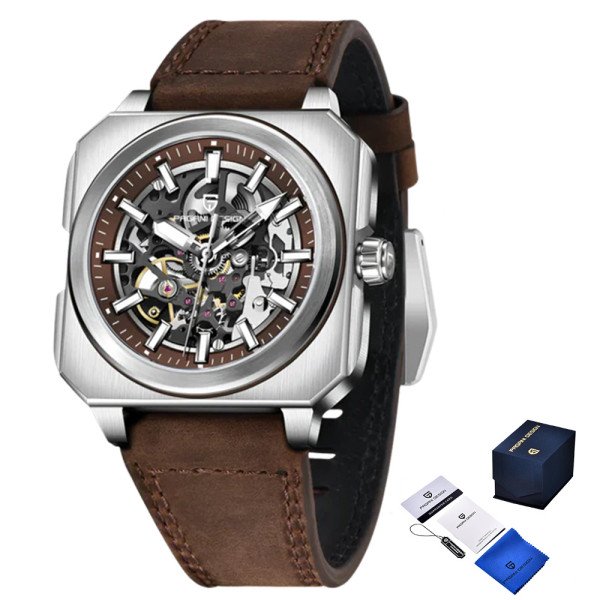 Мужские часы Pagani Design PD-1791 Brown-Silver фото 1