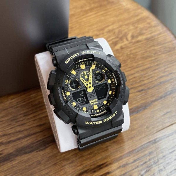 Мужские часы Skmei 1832BKGD black/gold фото 5