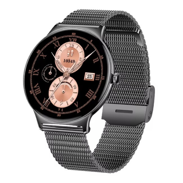 Розумний годинник Modfit Business Pro Black Mesh фото 1