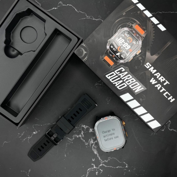 Розумний годинник Modfit Carbon Quad Black фото 9