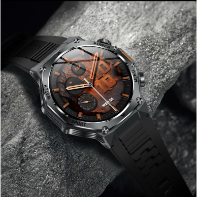 Розумний годинник Modfit Titan-X Black Silica