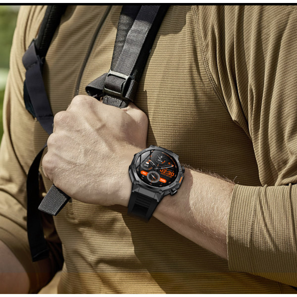 Розумний годинник Modfit Titan-X Black Silica фото 4