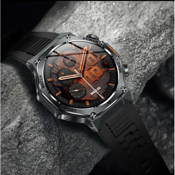 Розумний годинник Modfit Titan-X Black Silica фото 6