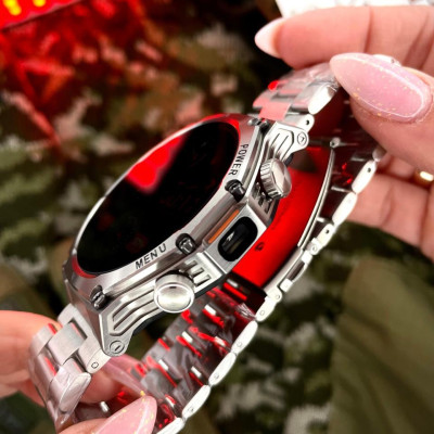 Розумний годинник Modfit Titan-X Silver Steel