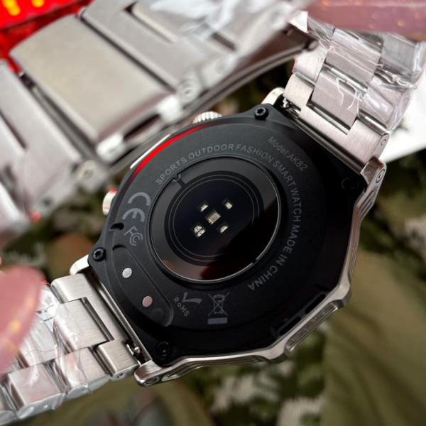 Розумний годинник Modfit Titan-X Silver Steel фото 10