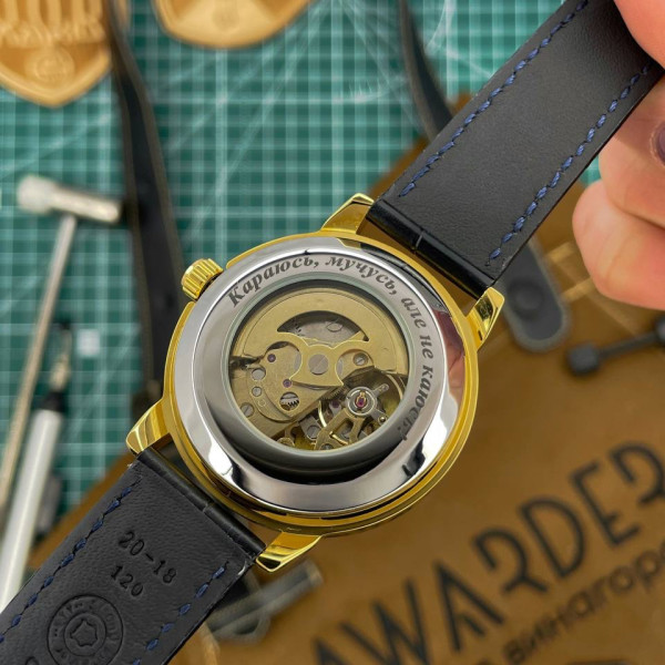 Персональная лазерная гравировка на часах (собственные надписи, цитаты, символы, даты) фото 9