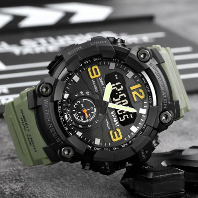 Skmei 1965AG army green.