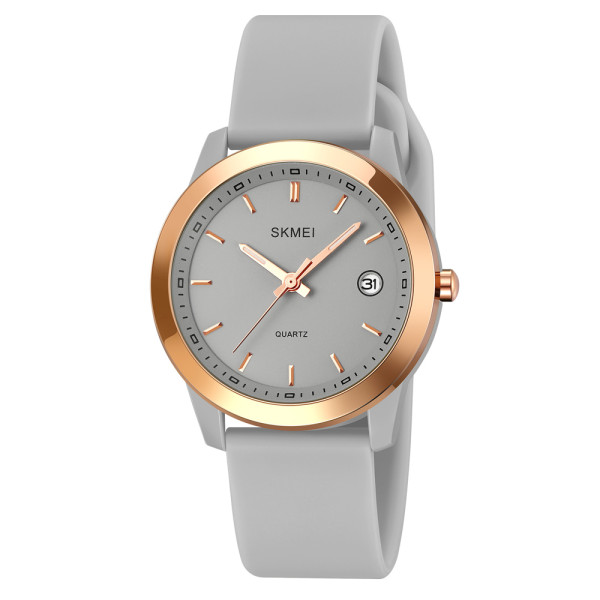 Класичний жіночий годинник Skmei 2319GY Grey фото 1