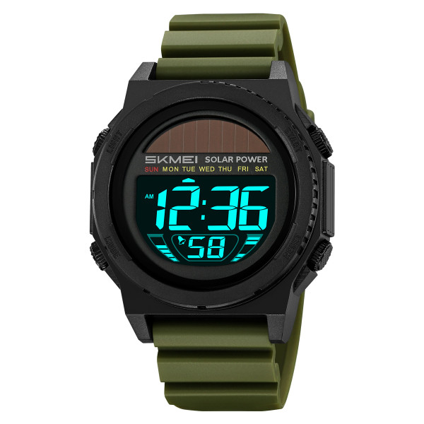 Спортивные мужские часы Skmei 2358AG Army Green фото 3