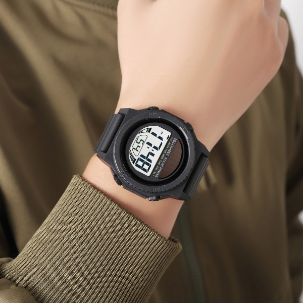 Спортивные мужские часы Skmei 2358BKWT Black-White фото 5