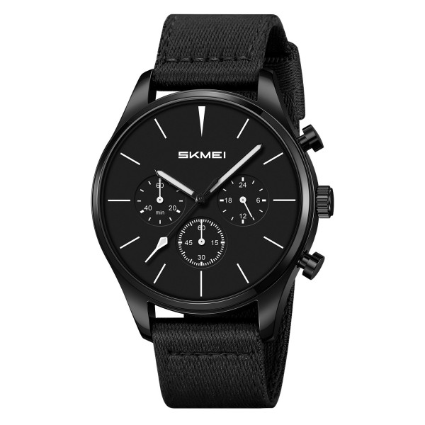 Спортивные мужские часы Skmei 2367BKBK Black фото 1