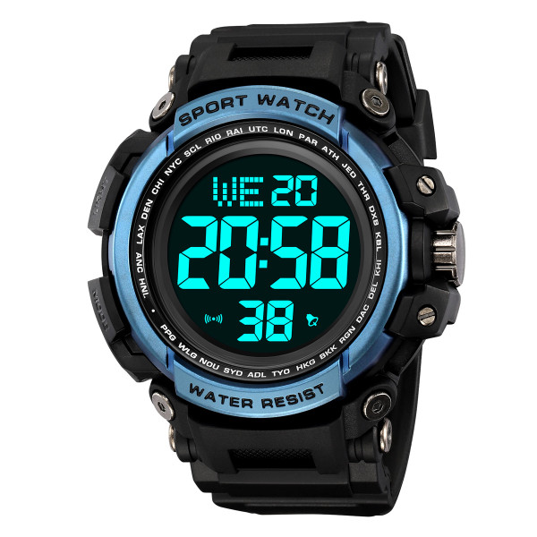 Спортивний чоловічий годинник Skmei 2422BU Blue фото 3