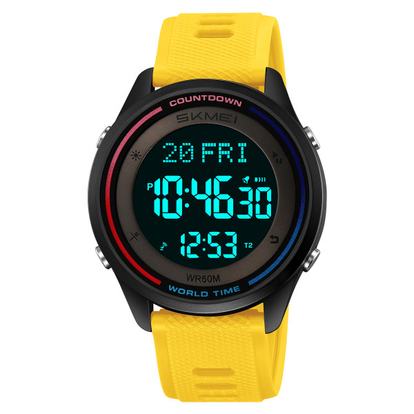 Спортивний чоловічий годинник Skmei 2348YL Yellov фото 3