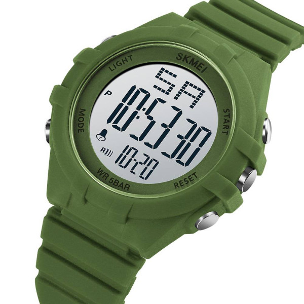 Чоловічий годинник Skmei 1715AG army green фото 3