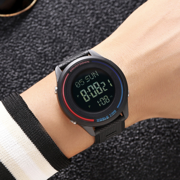 Спортивные мужские часы Skmei 2348BKBK Black фото 5