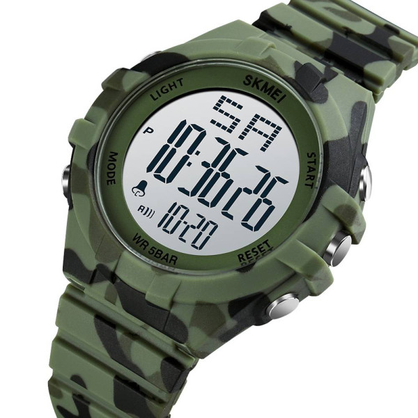 Чоловічий годинник Skmei 1715CMGN camo green фото 3