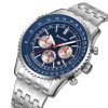 Класичний жіночий годинник Skmei 9348BU Blue фото 3