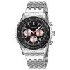 Класичний жіночий годинник Skmei 9348BK Black фото 2