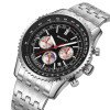 Класичний жіночий годинник Skmei 9348BK Black фото 3