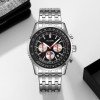 Класичний жіночий годинник Skmei 9348BK Black фото 6