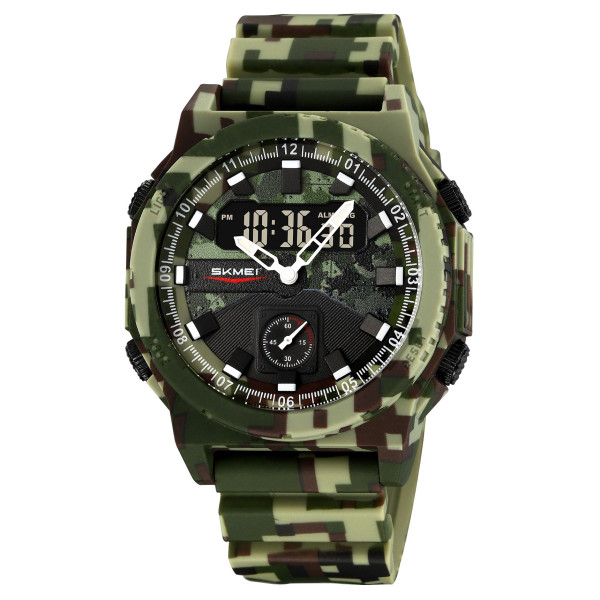 Спортивний чоловічий годинник Skmei 2355CMGN Camo Green фото 1