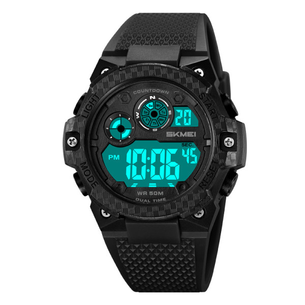 Спортивний чоловічий годинник Skmei 2337BKWT Black-White фото 3