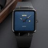 Чоловічий годинник Skmei 1961BKBU Black-Blue нержавіюча сталь, шкіряний ремінець фото 5